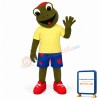 Happy Frog Mascot Costume