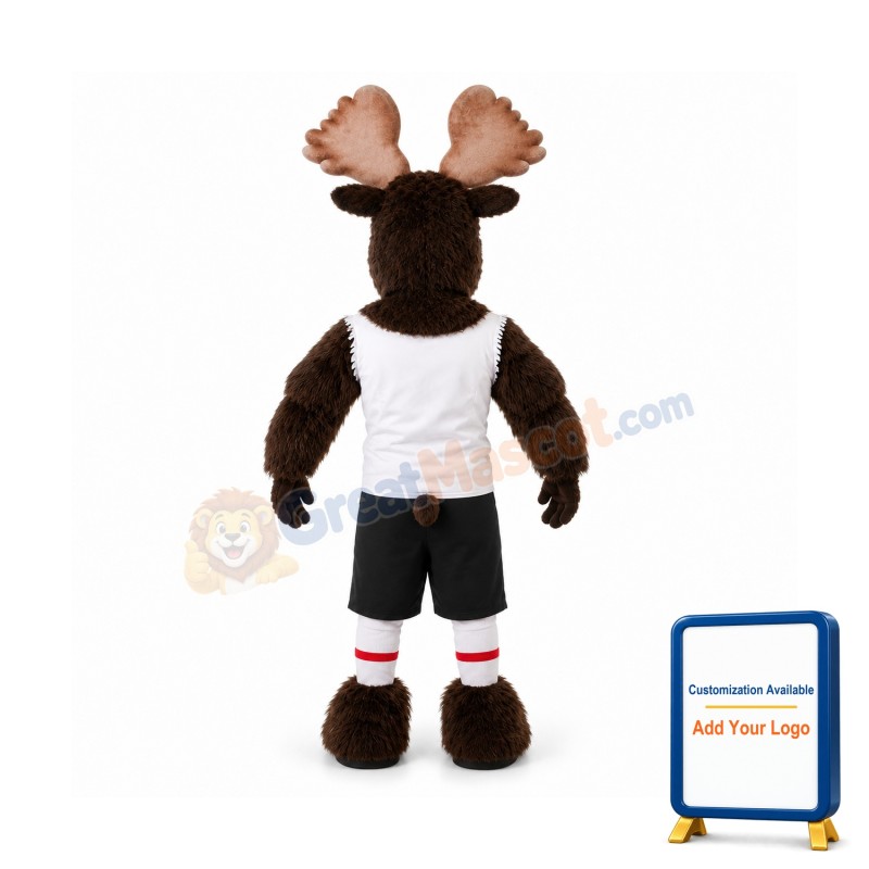 Sport Moose Mascot Costume