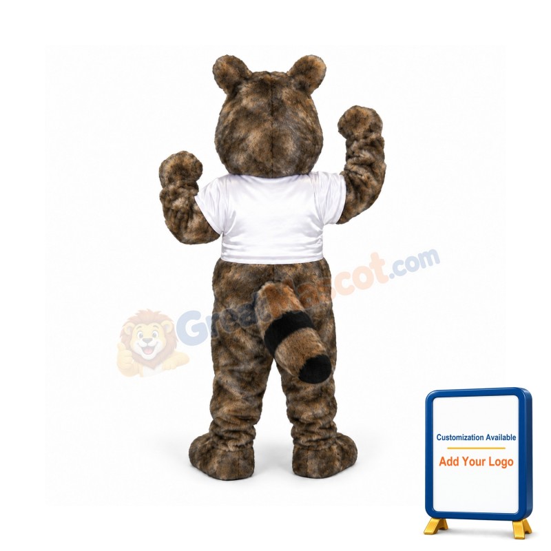 Sport Racoon Mascot Costume