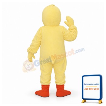 Yellow Duck Mascot Costume
