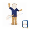 High School Lion Mascot Costume For Adult