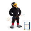 Power Black Raven Mascot Costume