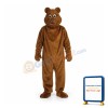 Happy Realistic Brown Bear Mascot Costume