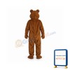 Happy Realistic Brown Bear Mascot Costume
