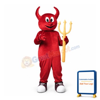 Halloween Devil Mascot Costume