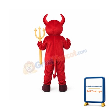 Halloween Devil Mascot Costume