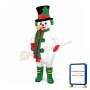 Xmas Snowman Mascot Costume
