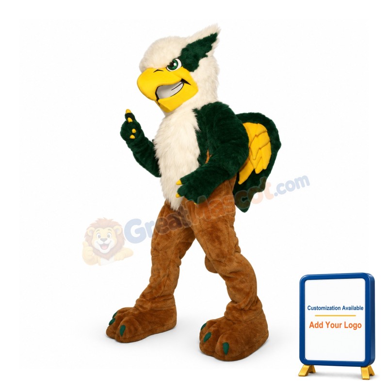 College Griffin Mascot Costume