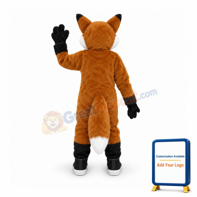 Happy Fox Mascot Costume