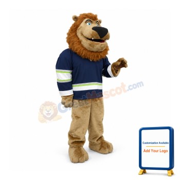 Justice Lion Mascot Costume