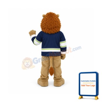 Justice Lion Mascot Costume