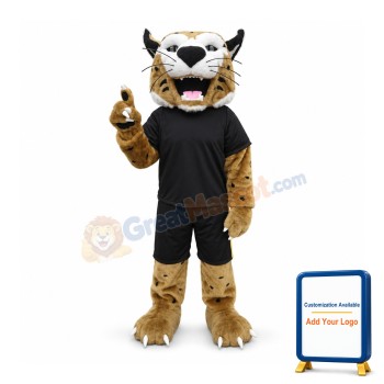 University Bobcat Mascot Costume