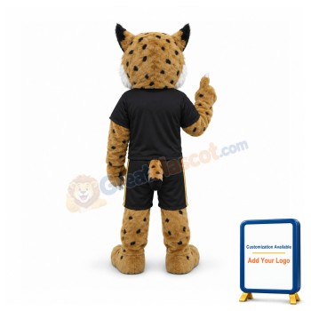 University Bobcat Mascot Costume