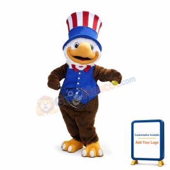American Olympics Eagle Mascot Costume