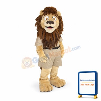 College Lion Mascot Costume