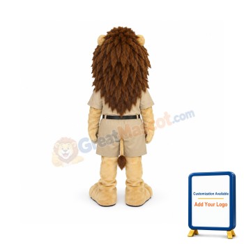 College Lion Mascot Costume