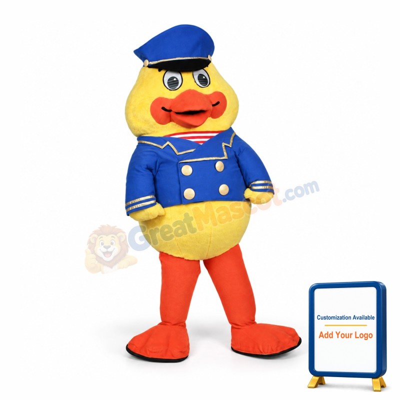 Papa Duck Mascot Costume