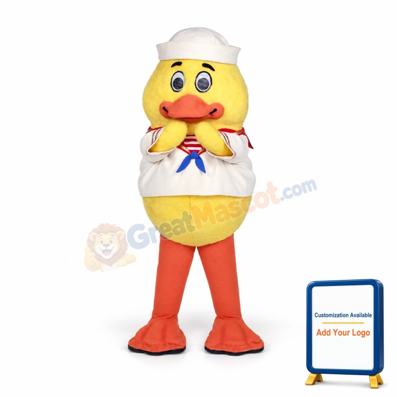 Baby Duck Mascot Costume