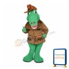 Winter Alligator Mascot Costume
