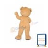 Golden Brown Teddy Bear Mascot Costume