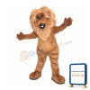 Realistic Furry Lion Mascot Costume