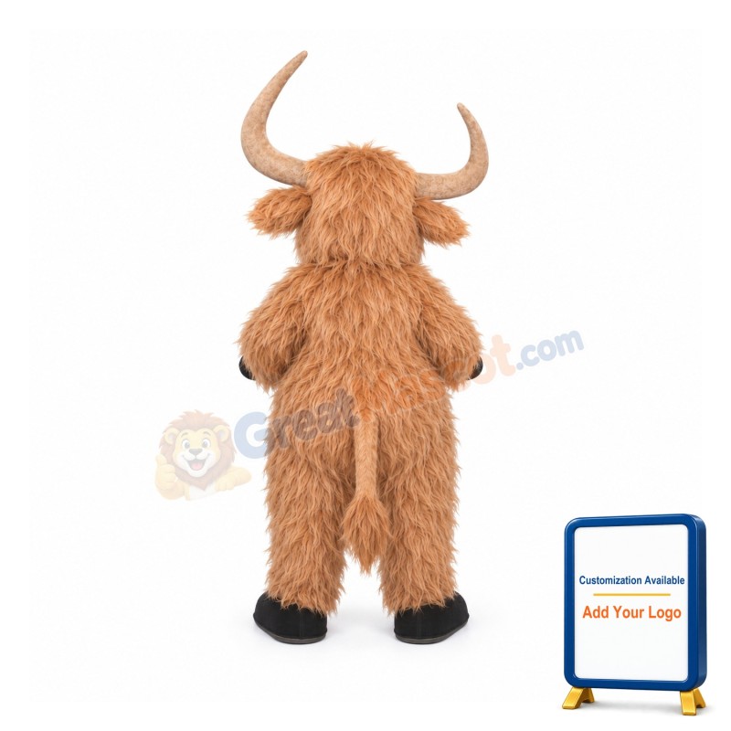 Yak Mascot Costume