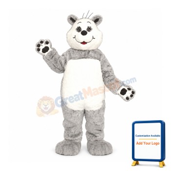 Cute Realistic Panda Mascot Costume