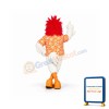 Cool Rooster Mascot Costume