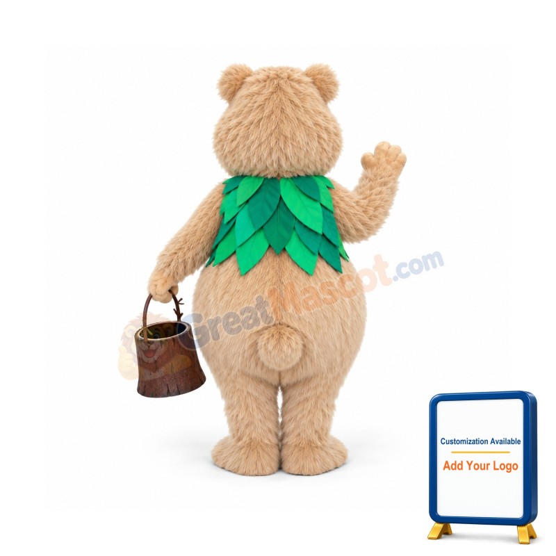 Berry Bear Mascot Costume