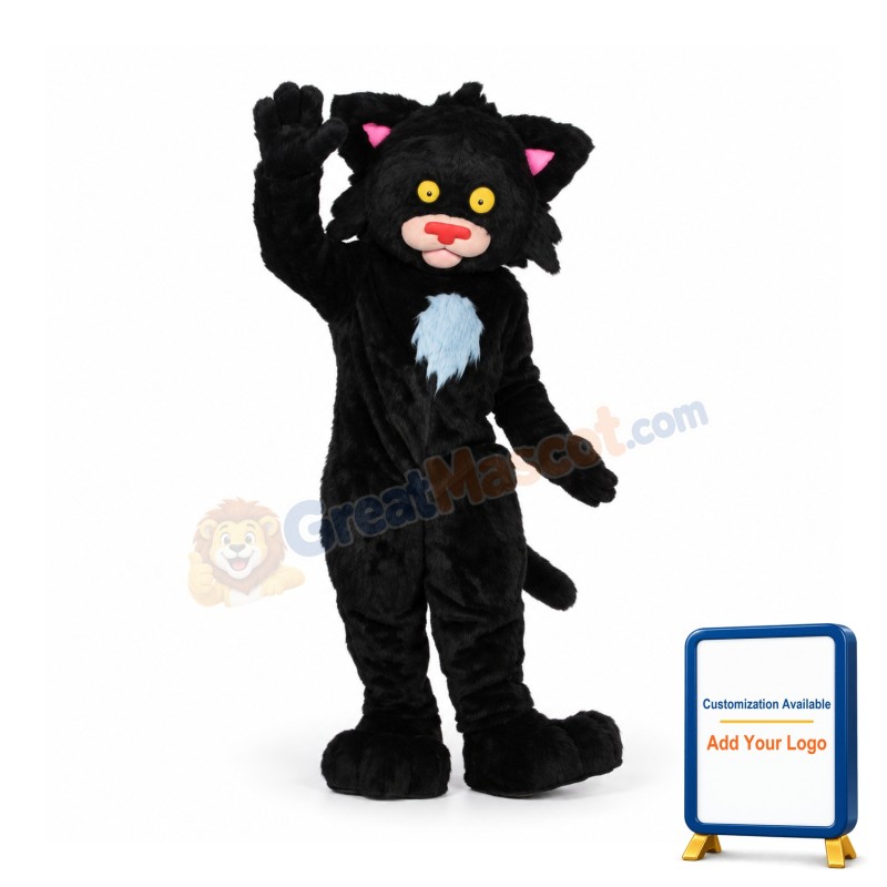 Bad Kitty Cat Mascot Costume