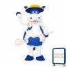 Blue Cow Mascot Costume