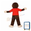 Curious George Monkey Mascot Costume