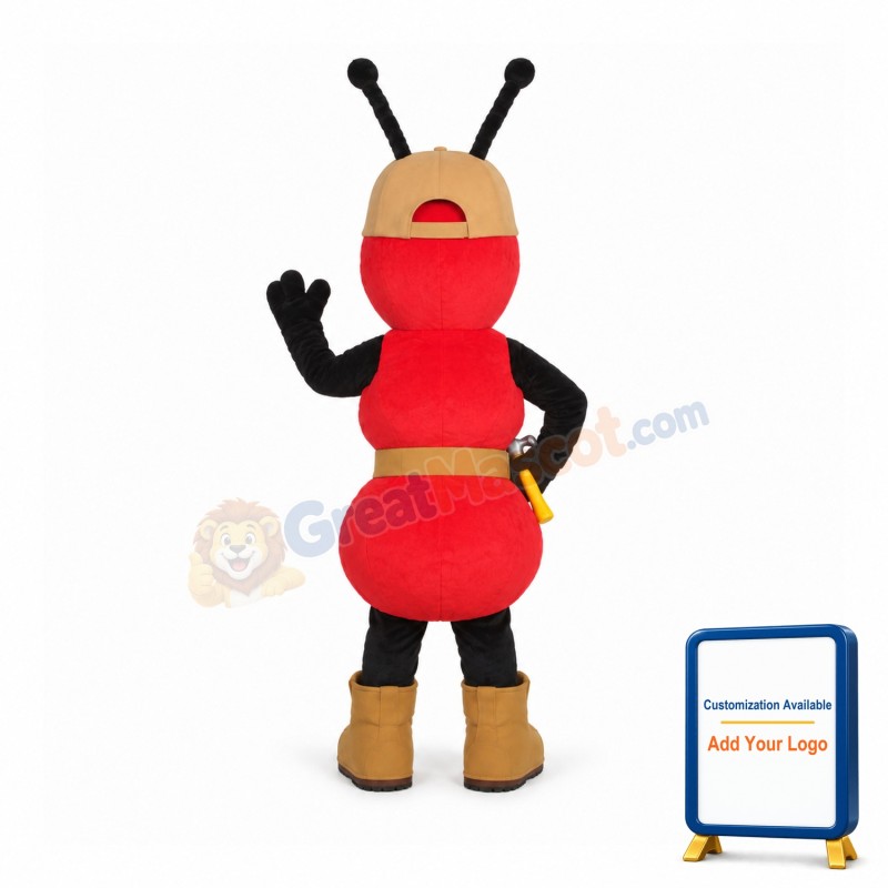 Red Ant Mascot Costume