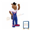 College Mustang Mascot Costume
