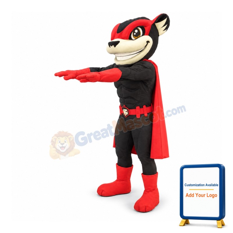 Flying Squirrel Mascot Costume