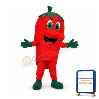 Red Pepper Mascot Costume