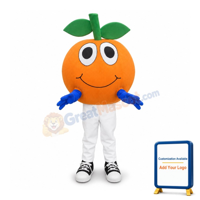 Orange Mascot Costume