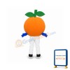 Orange Mascot Costume