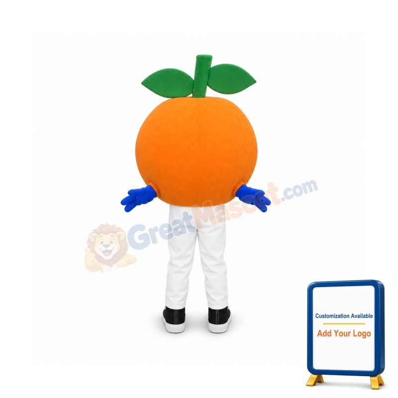 Orange Mascot Costume