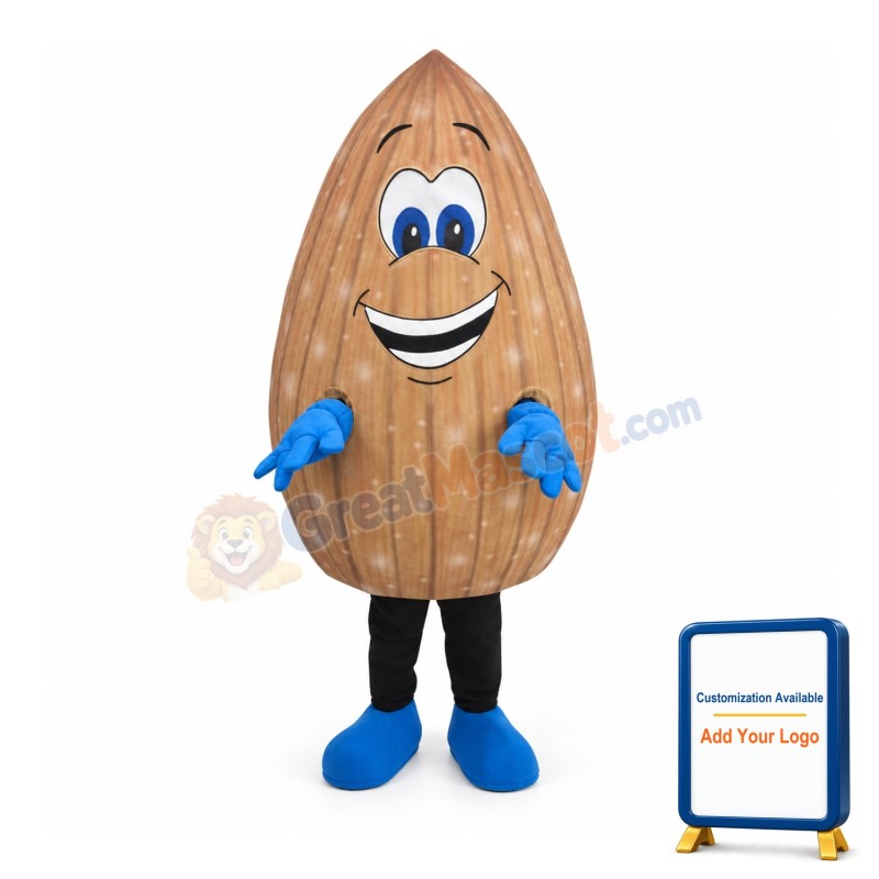 Almond Mascot Costume