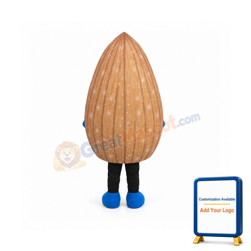 Almond Mascot Costume