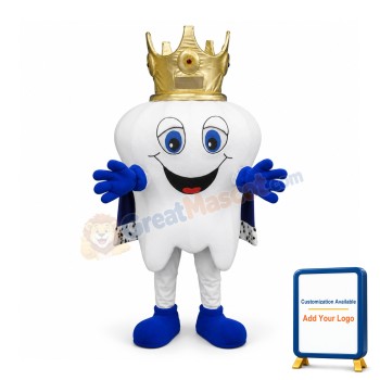 Happy Tooth Mascot Costume