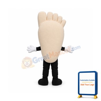 Foot Mascot Costume