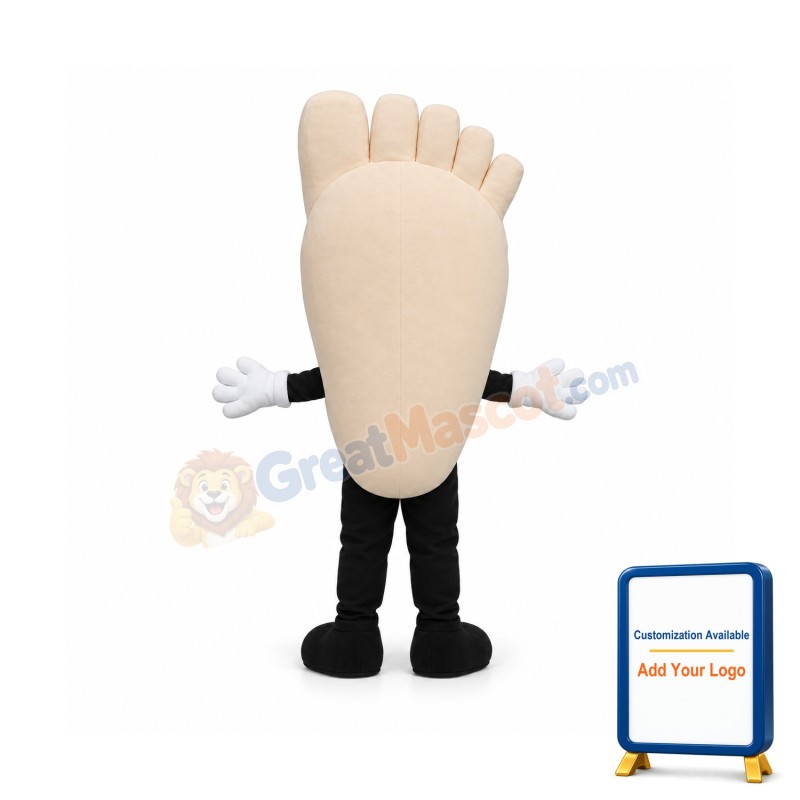 Foot Mascot Costume