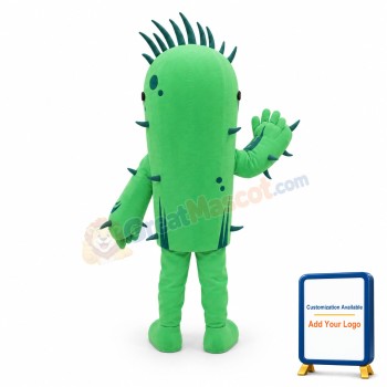Spike Cactus Mascot Costume