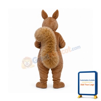 Furry Squirrel Mascot Costume