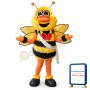 Battle Bee Mascot Costume