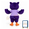 Beautiful Purple Owl Mascot Costume
