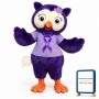Beautiful Purple Owl Mascot Costume