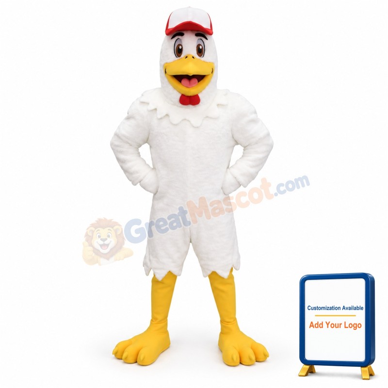 Sport Chicken Mascot Costume